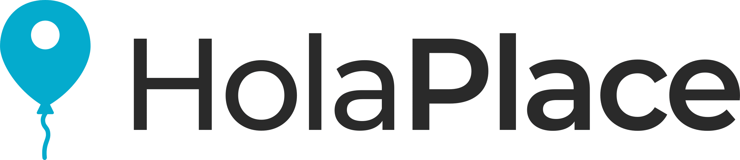 HolaPlace Logo with Balloon favicon