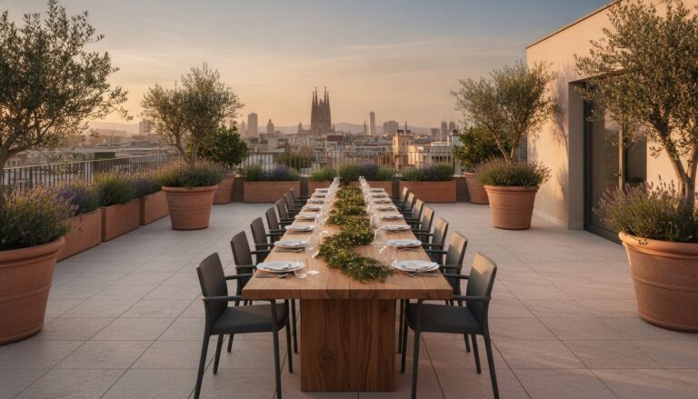 Lugares para cenas de empresa navidad Barcelona 2026